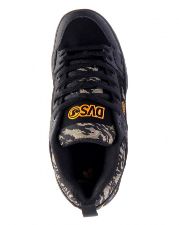 Кеды низкие мужские DVS COMANCHE (BLACK JUNGLE CAMO NUBUCK, 7.0)