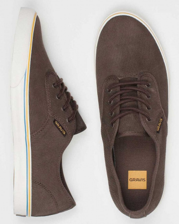 Кеды Gravis Slymz Suede MNS (44.0 коричневый)