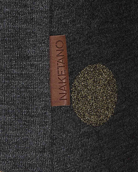 Толстовка легкая женская свитшот Naketano Glitzikrokette (Anthracite XS )