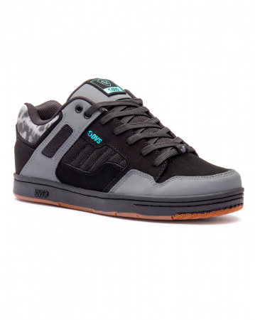 Кеды низкие мужские DVS ENDURO 125 (CHARCOAL BLACK Turquoise Nubuck, 13)