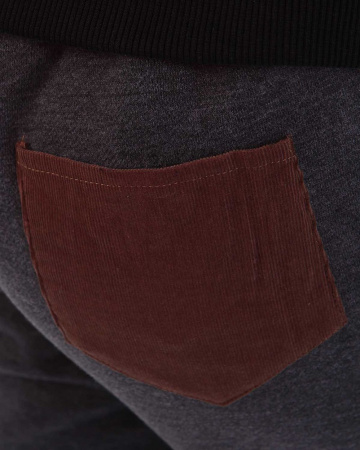 Джоггеры женские Naketano Two Ton Pocket Double Ton (S темно-серый)