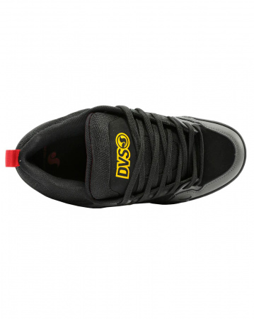 Кеды низкие мужские DVS COMANCHE (BLACK CHARCOAL GUM Nubuck, 12)