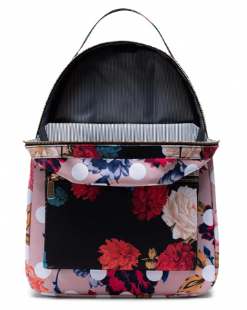 Рюкзак Herschel Nova Mid-Volume 10503 (WINTER FLORA/VINTAGE FLORAL BLACK/POLKADOT 18 L)