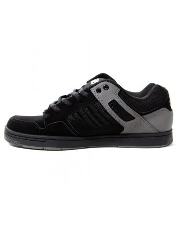 Кеды низкие мужские DVS ENDURO 125 (Black Charcoal Lime Nubuck, 8)
