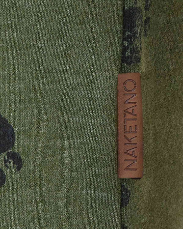 Толстовка женская свитшот Naketano Train Harder (Pine Green S)