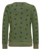 Толстовка женская свитшот Naketano Train Harder (Pine Green L )