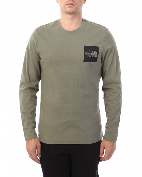 Лонгслив мужской The North Face Fine 100 (S зеленый)