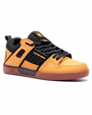 Кеды низкие мужские DVS COMANCHE 2.0+ (Chamois Black GUM Nubuck, 7)