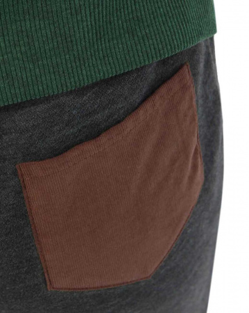 Джоггеры женские Naketano Two Pocket Single (XS серый золотой)