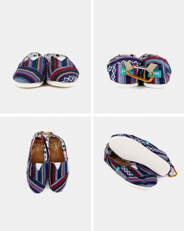 Эспадрильи Paez Back Packers (36.0 черный орнамент)