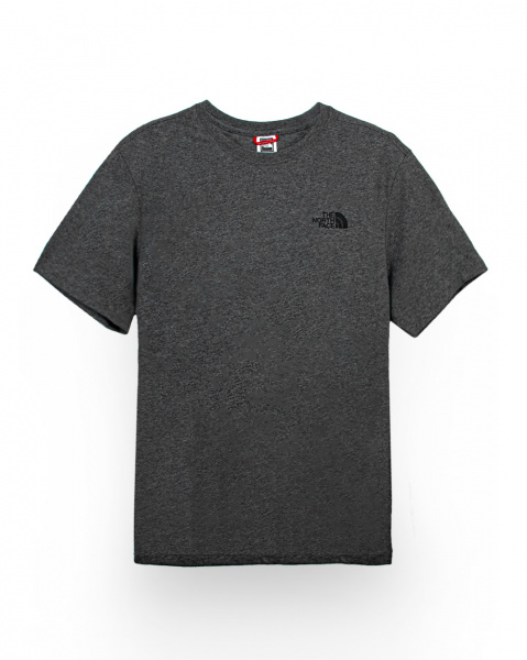 Футболка The North Face Back Box Print (Dark Grey Short-Sleeve Black Box XXL)