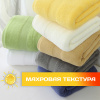 Полотенце АЛИ ЧАЙНА, "Тёплое время", 2 размера (35х75, 35х35) (синий)