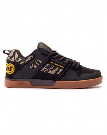 Кеды низкие мужские DVS COMANCHE 2.0+ (BLACK JUNGLE CAMO NUBUCK, 9)