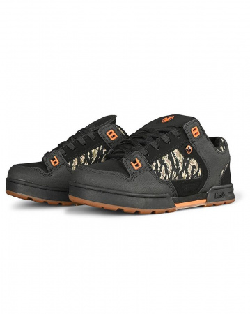 Кеды низкие мужские DVS MILITIA (BLACK JUNGLE CAMO NUBUCK, 7.5)