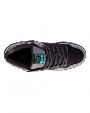 Кеды низкие мужские DVS ENDURO 125 (CHARCOAL BLACK Turquoise Nubuck, 11)