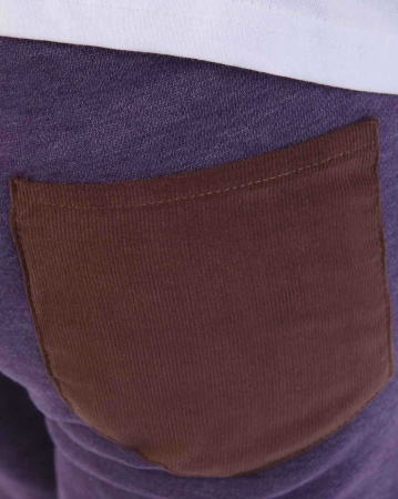 Джоггеры женские Naketano Two Ton Pocket Double Ton (XS фиолетовый)