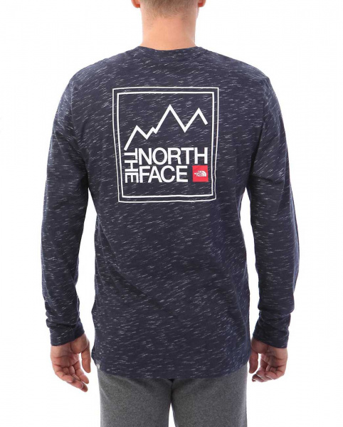 Лонгслив мужской The North Face MNT Box 90 10 (XXL темно-синий)