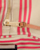 Сумка Herschel Novel Stripe (40 L красно-бежевый)