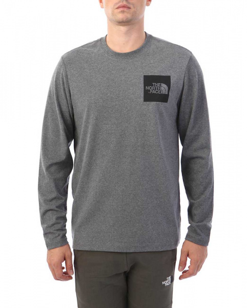 Футболка с длинным рукавом The North Face Fine Grey 50 50 (L серый золотой)