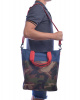 Сумка Herschel Pier (12 L зеленый камуфляж с красным)