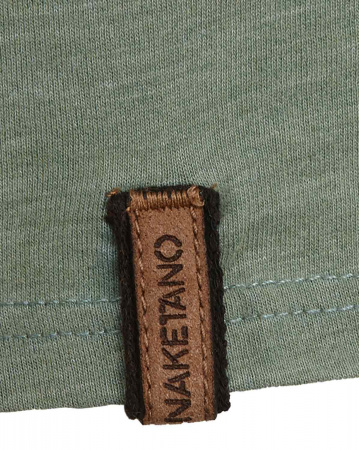 Футболка с длинным рукаовм Naketano AAL Macht Ana III (3XL темно-зеленый)