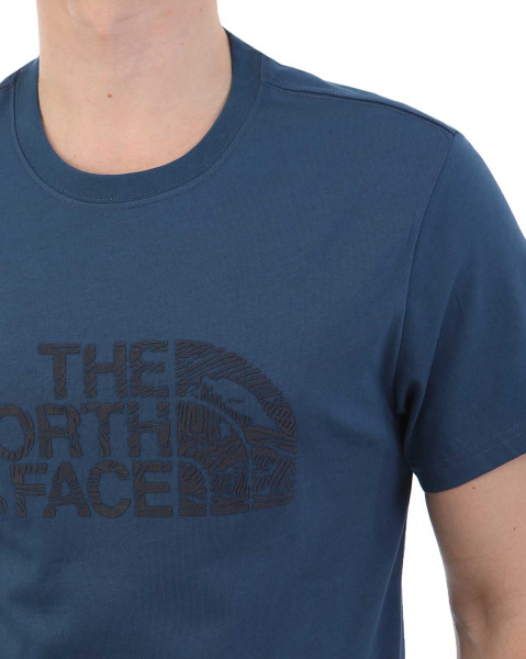 Футболка The North Face 000035545 000035724 000035726 000036735 (S темно-синий)
