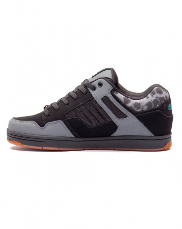 Кеды низкие мужские DVS ENDURO 125 (CHARCOAL BLACK Turquoise Nubuck, 9,5)