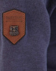 Толстовка женская на молнии с капюшоном Naketano Dirty Brazzo (Dirty Blue Melange S)