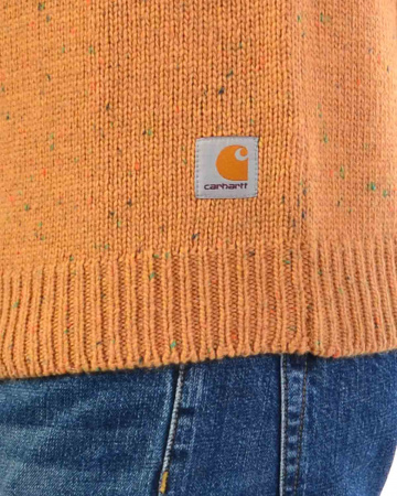 Свитер мужской Carhartt WIP Anglistic (M горчичный)