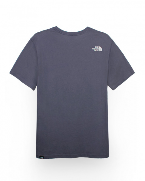 Футболка The North Face Reflective Front Box (Short-Sleeve Grey Blue XXL)