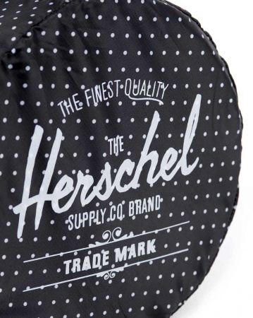 Сумка Herschel Packable Duffle Bag (22 L черный горох)