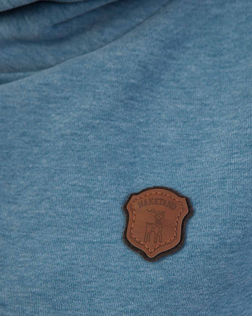 Толстовка женская с капюшоном Naketano The Dark Sides (Light Blue XL)