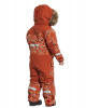 Комбинезон детский POLARBJORNEN PR 504365 (506 снегири на оранжевом, 100)