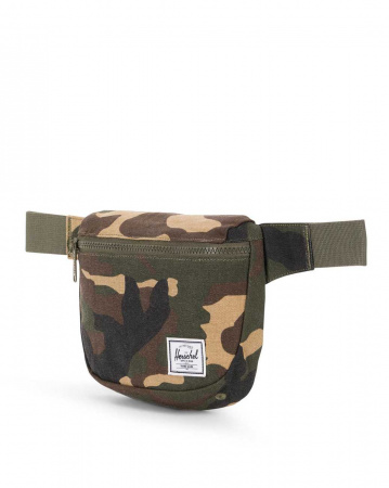 Сумка поясная Herschel Fifteen Cotton (2 L зеленый камуфляж)