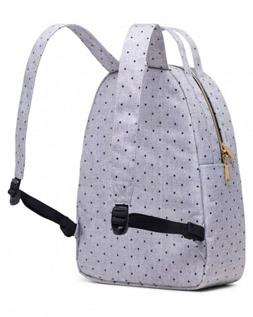 Рюкзак Herschel Nova Mid-Volume 10503 (POLKA DOT CROSSHATCH GREY/BLACK 18 L)