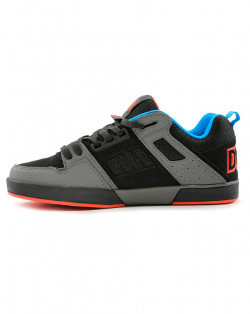 Кеды низкие мужские DVS COMANCHE 2.0+ (Charcoal Black Fry Nubuk, 14)