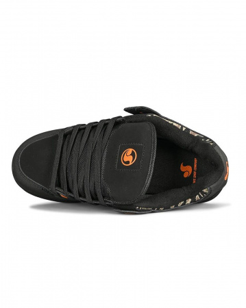 Кеды низкие мужские DVS MILITIA (BLACK JUNGLE CAMO NUBUCK, 7.5)
