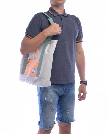 Сумка Herschel Market Ruber (11 L черно-красный)