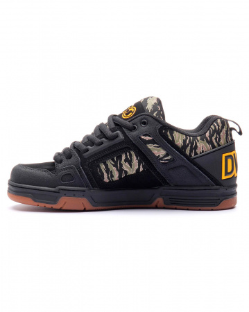 Кеды низкие мужские DVS COMANCHE (BLACK JUNGLE CAMO NUBUCK, 7.0)
