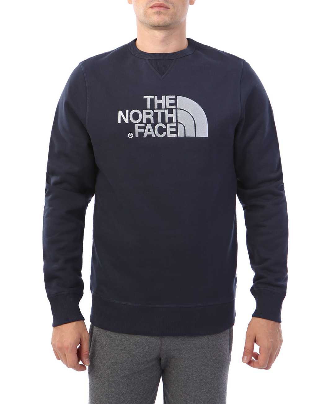 Толстовка мужская свитшот хлопок 100% The North Face Drew Peak