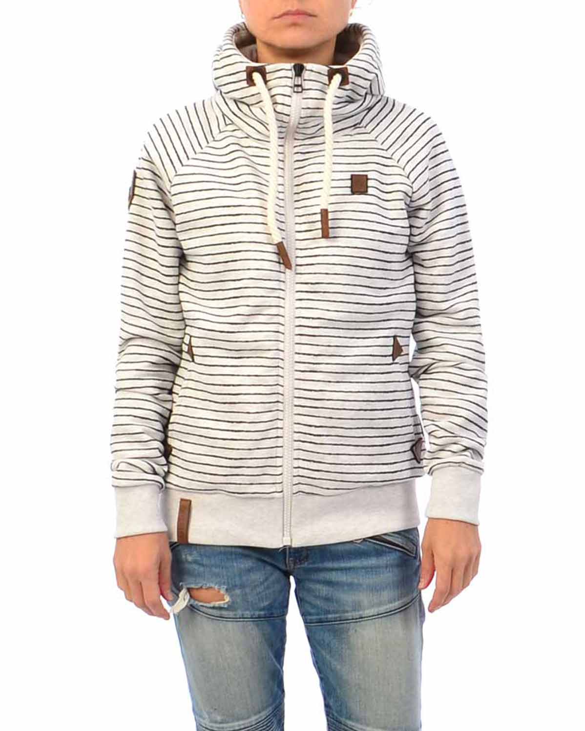 Толстовка женская с капюшоном Naketano Darth Ankerdizzel Zip