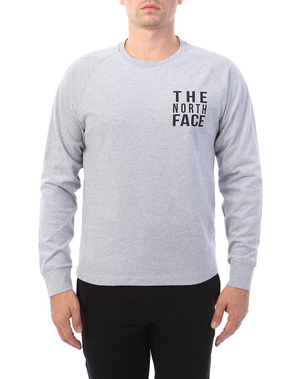 Футболка с длинным рукавом The North Face NSE T-Shirt Light Grey 90 10
