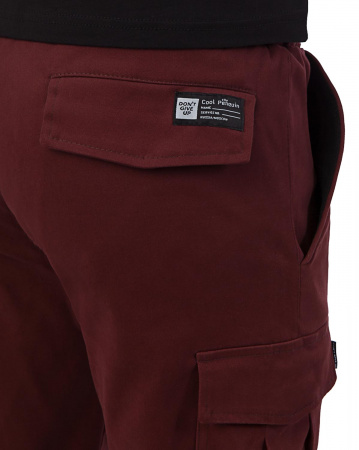 Джоггеры мужские на флисе Cool Penguin JMTL 1713W (Wine XL)