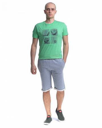 Шорты Knowledge Cotton Apparel Sport (36 серый золотой)