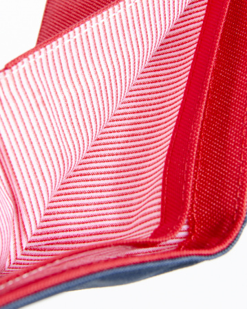 Кошелек Herschel Roy + Coin XL RFID 10404 (Navy/Red OS)