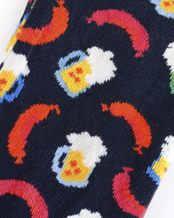 Носки Happy Socks Comb Cotton (Beer Black 41-46)