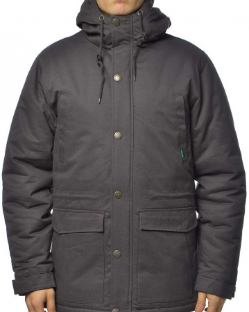 Парка зимняя Iriedaily Goerlitzer Parka (L серый шалфей)