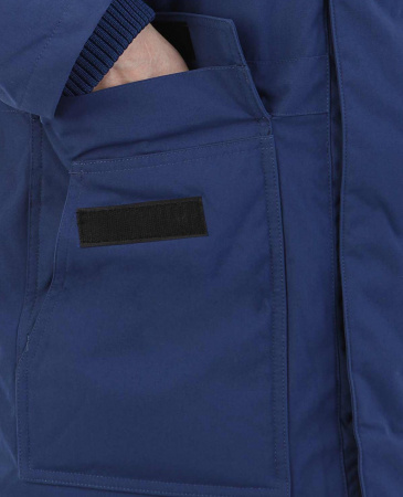 Пуховик Carhartt WIP Bering Parka (M голубой)