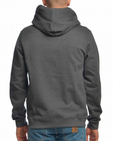 Толстовка мужская с капюшоном Iriedaily Hipster Hoody Anthra Mel (M темно-серый)