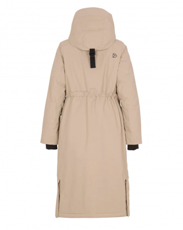 Куртка женская Didriksons Leya Long 504300 (569 глиняно-бежевый, 46)